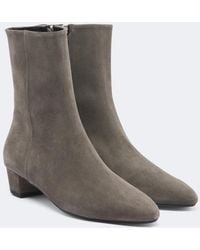 Aeyde - Yasmin Suede Ankle Boots - Lyst