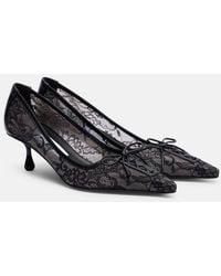 Jimmy Choo - Scarlett Lace Pumps - Lyst