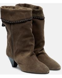 Isabel Marant - Dalby 55 Suede Ankle Boots - Lyst