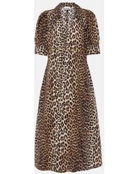 Ganni - Robe Maxi - Lyst