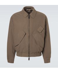 Giorgio Armani - Padded Blouson Jacket - Lyst