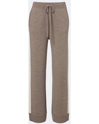 Fusalp - Nymira Knitted Wool-Blend Sweatpants - Lyst