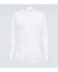 Giorgio Armani - Camisa en mezcla de algodon - Lyst