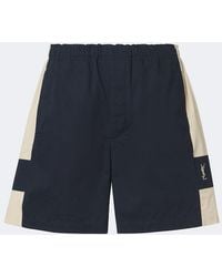 Saint Laurent - Cassandre Cotton Canvas Shorts - Lyst