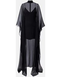 ‎Taller Marmo - Lanzarote Garden Crepe Chiffon Kaftan - Lyst