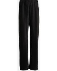 Vince - Gerade High-Rise-Hose Aus Satin - Lyst