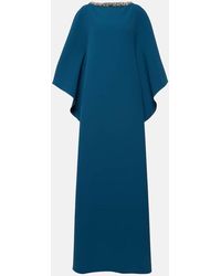 Safiyaa - Amarella Embellished Crepe Gown - Lyst