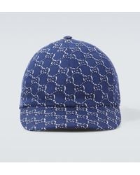 Gucci - Gg Cotton Baseball Cap - Lyst