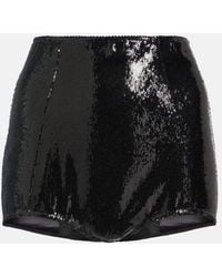 Dolce & Gabbana - High-Waisted Shorts - Lyst