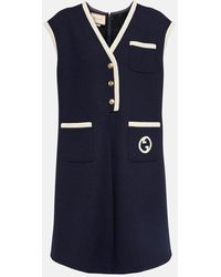 Gucci - Minikleid aus Tweed - Lyst