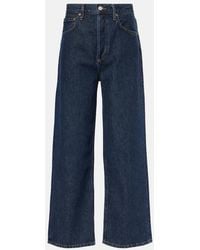 Agolde - Ren High-Rise Wide-Leg Jeans - Lyst