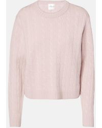Leset - Zoe Cable-Knit Sweater - Lyst