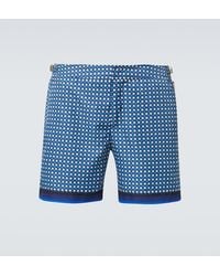 Orlebar Brown - Banador Bulldog Estampado - Lyst