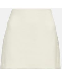 Wardrobe NYC - Virgin Wool Miniskirt - Lyst
