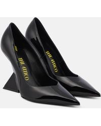 The Attico - Cheope Leather Pumps - Lyst