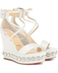 christian louboutin wedge sale