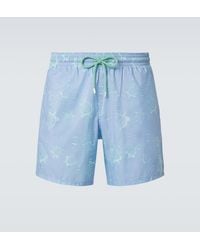 Vilebrequin - Mahina Printed Swim Trunks - Lyst