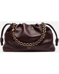 Loewe - Flamenco Large Leather Shoulder Bag - Lyst
