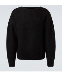 Visvim - Logo Wool And Mohair-Blend Sweater - Lyst