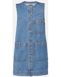 Veronica Beard - Oakley Denim Minidress - Lyst