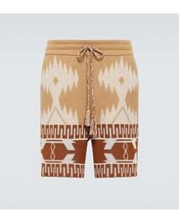Alanui - Bermuda Shorts With Icon Piquet Pattern - Lyst