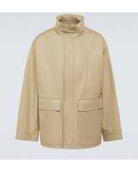 Burberry - Ekd Embroidered Cotton Jacket - Lyst