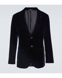 Giorgio Armani - Velvet Tuxedo Jacket - Lyst