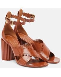 Zimmermann - Sandalen Eddie 85 Aus Leder - Lyst