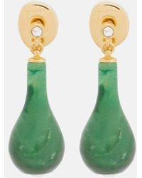 TOTEME - Orecchini Pendenti Jade Bagnati - Lyst