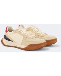 Moncler - City Trek Suede-Trimmed Sneakers - Lyst