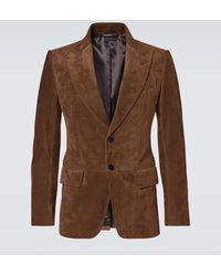 Tom Ford - Suede Blazer - Lyst