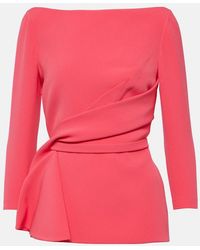 Safiyaa - Gathered Blouse - Lyst