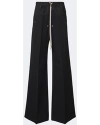 Rick Owens - Bela Virgin Wool Wide-Leg Pants - Lyst