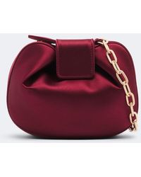 Gabriela Hearst - Soft Demi Satin Clutch - Lyst