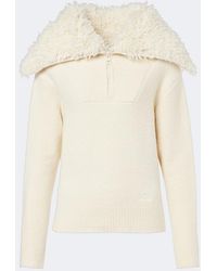 Loewe - Pullover Double L Aus Einem Wollgemisch - Lyst