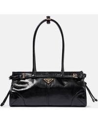 Prada - Bonnie Medium Leather Shoulder Bag - Lyst
