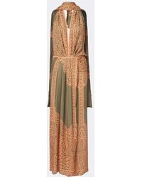 Johanna Ortiz - Printed Silk Maxi Dress - Lyst