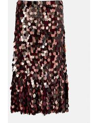 Dries Van Noten - Sequined Midi Skirt - Lyst