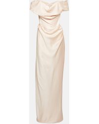 Vivienne Westwood - Nova Cocotte Crepe Satin Gown - Lyst