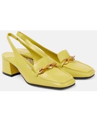 Jimmy Choo - Slingback-Pumps Diamond Tilda 45 Aus Leder - Lyst