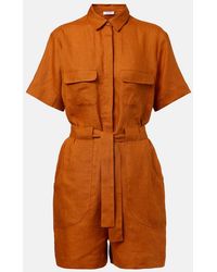 Eres - Genereux Linen Romper - Lyst