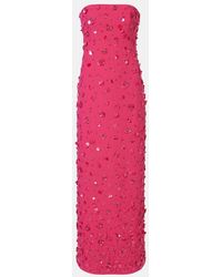 Jonathan Simkhai - Serafina Embellished Bustier Gown - Lyst