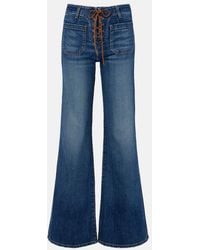 Nili Lotan - Florence Mid-Rise Flared Jeans - Lyst