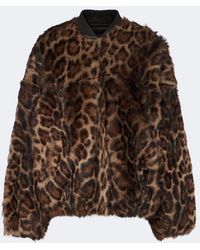 Arma - Reversible Shearling Bomber Jacket - Lyst