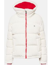 Perfect Moment - Jumbo Corduroy Down Jacket - Lyst