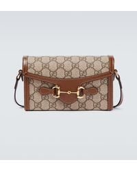 Gucci - Horsebit 1955 Mini Crossbody Bag - Lyst