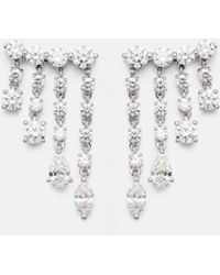 Anita Ko - Rain Small 18Kt Drop Earrings With Diamonds - Lyst