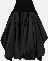 Jonathan Simkhai - Corinn Bubble Midi Skirt - Lyst