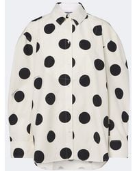 Jacquemus - Citta Polka-Dot Cotton Shirt - Lyst