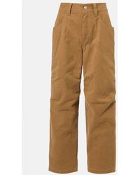 Isabel Marant - Opalyna Cotton Twill Wide-Leg Pants - Lyst